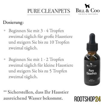 Pure Clean Pets Dosierung